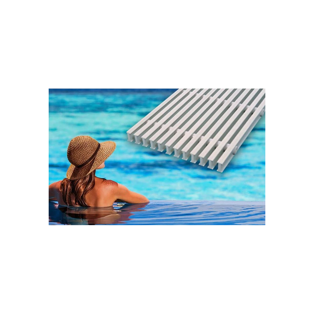 Griglie parallele per piscina
