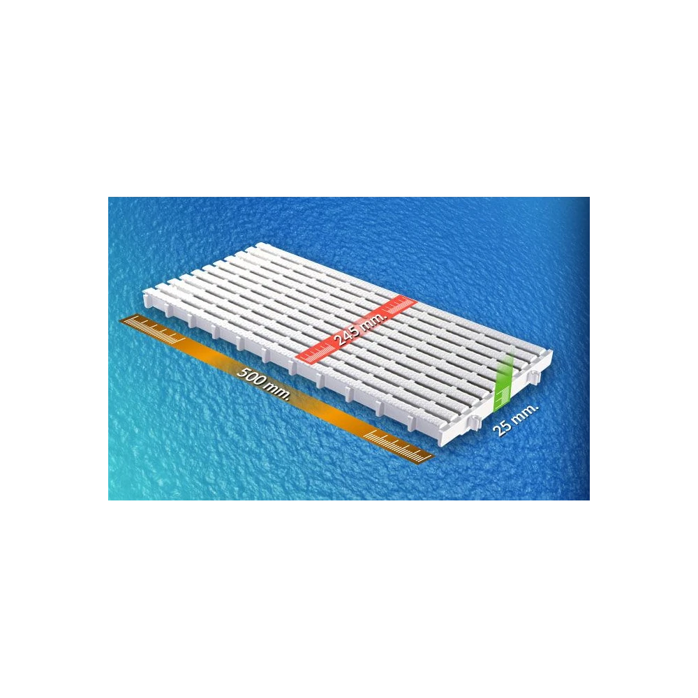Griglie Lunghe a parallele per piscine - Duraturo