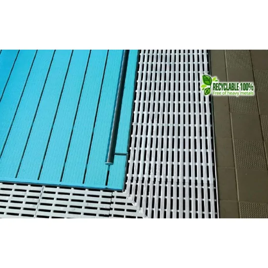 Griglie a canaletta per piscine