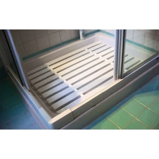 Pedana Arrotolabile per Doccia - 1000 x 1000 mm, 500 x 1000 