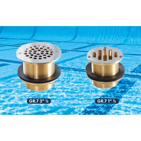 Pilette di Scarico per Piscina da 2"1/2 - Essenziale