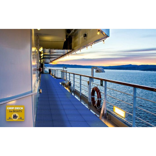 Pavimento antiscivolo drenante - Grip Deck