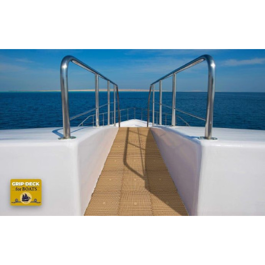 Pavimento antiscivolo drenante - Grip Deck