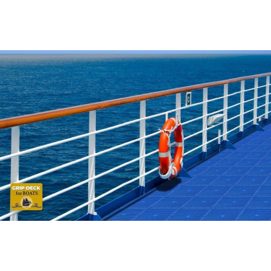 Pavimento antiscivolo drenante - Grip Deck