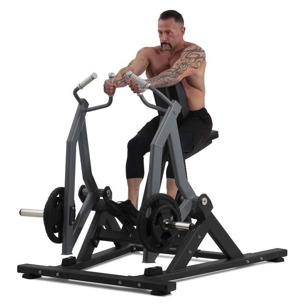 Iso-Lateral Rowing Machine:Regolazioni Multiple per Esercizi Complessi