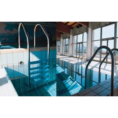 Scaletta Piscina Inox Larga