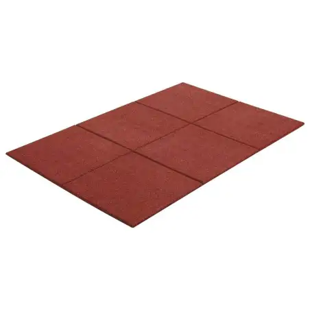 Pavimento antitrauma - Rubbertile Rosso