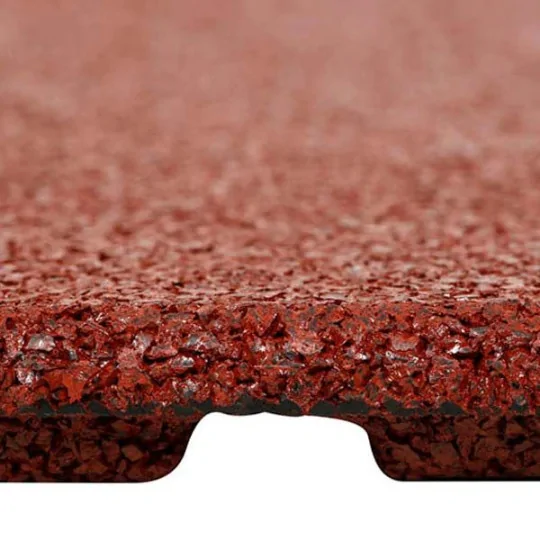 Pavimento antitrauma - Rubbertile Rosso