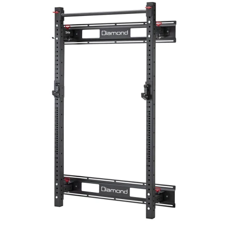 Foldable Power Rack Wall Mounted Diamond