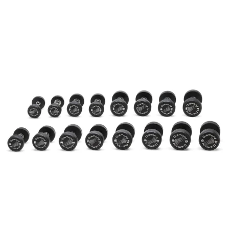 Manubrio Gommato Tondo Pro Black