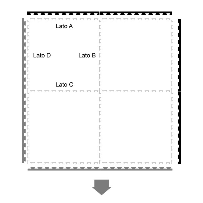 Tatami: Montaggio delle Cornici