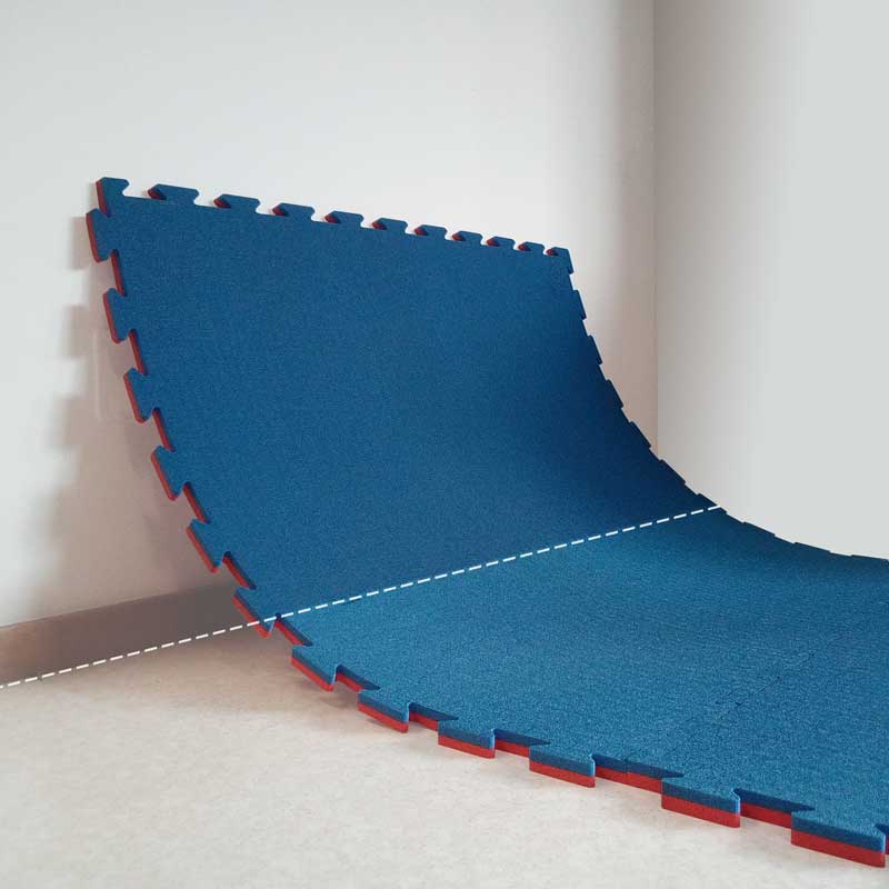 Tatami - Istruzioni per il taglio lungo una parete