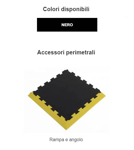Colori e Finiture disponibili