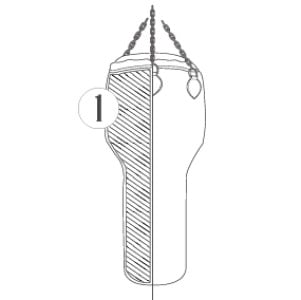 Ares Vintage T Heavy bag